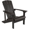 Flash Furniture 2 Slate Adirondack Chairs - Star & Moon Fire Pit JJ-C145012-32D-SLT-GG